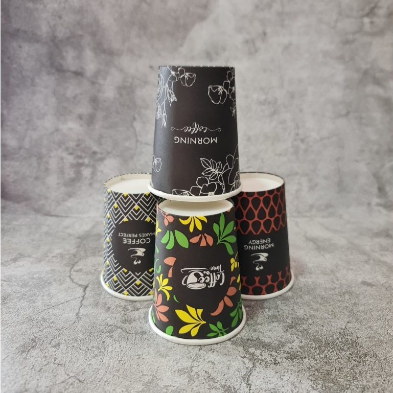 Jual Paper Cup / Cup Kopi / Cup Teh / Gelas Kertas Tahan Panas 8 oz ...