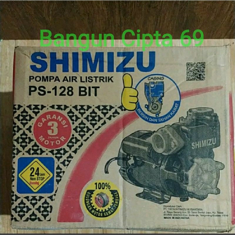 Jual pompa air shimizu ps 128 bit | Shopee Indonesia