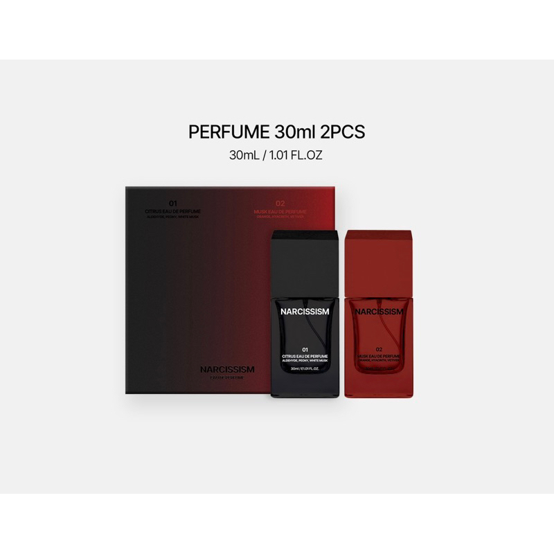 Jual [PRE ORDER] MD PERFUME 01 02 CITRUS + MUSK EDP 30ML SET