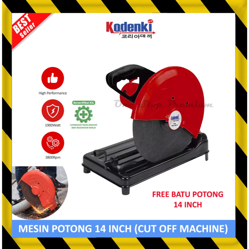 Jual CUT OFF CUTTING WHEEL MACHINE CHOP SAW MESIN GERINDA GURINDA ...