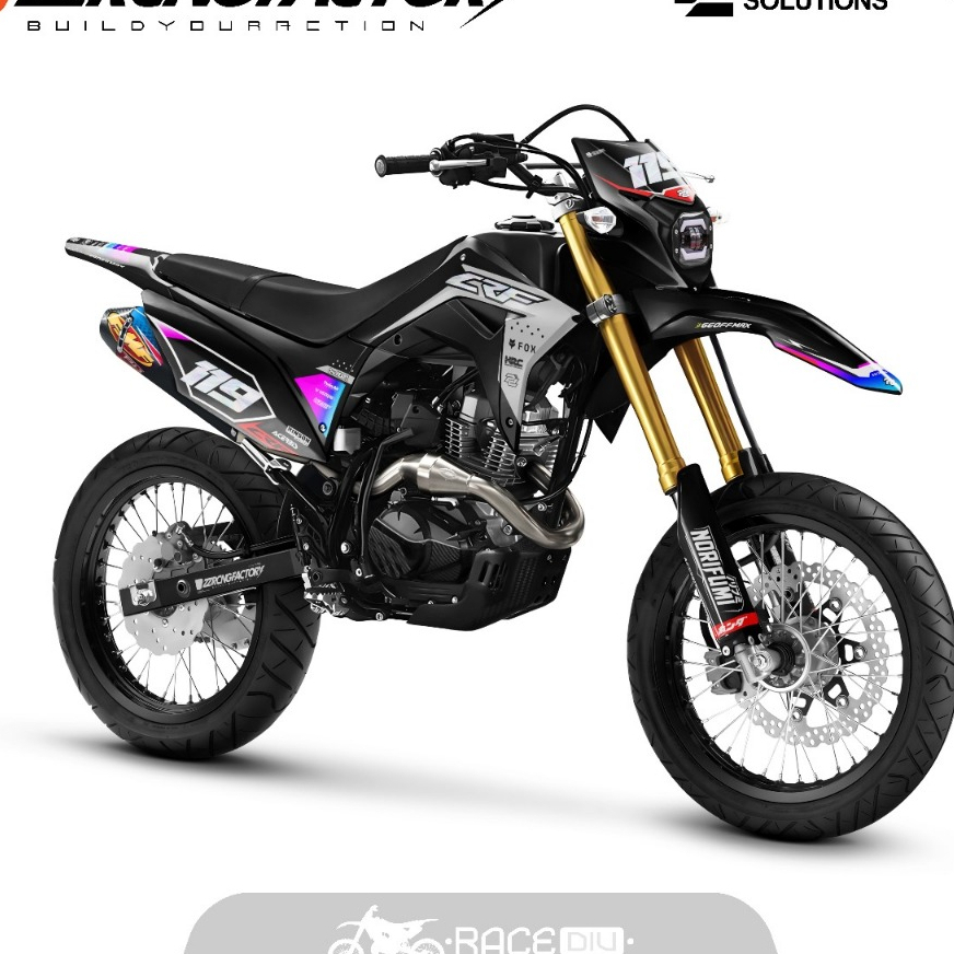 Jual DECAL CRF FULL BODY CUSTOM | Shopee Indonesia
