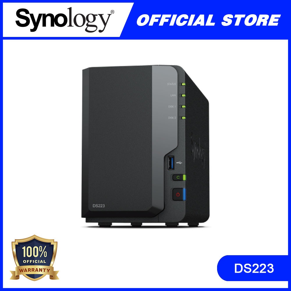 Jual Synology DiskStation DS223 2-Bay NAS | Shopee Indonesia