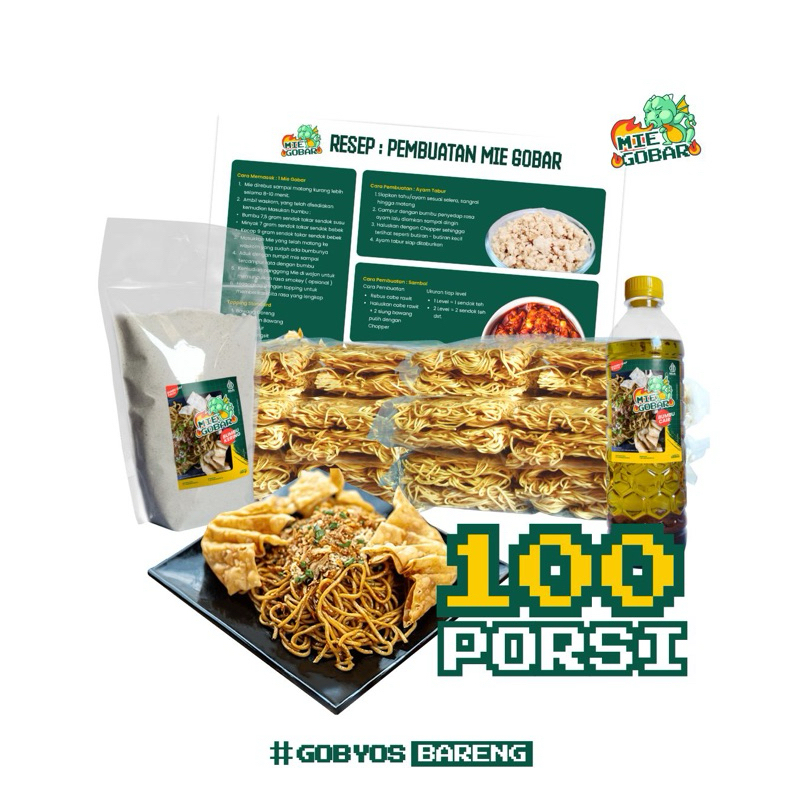 Jual Paket 100 Porsi Mie lengkap Bumbu | Mie Gacon | Wizzmie | Miegobar ...
