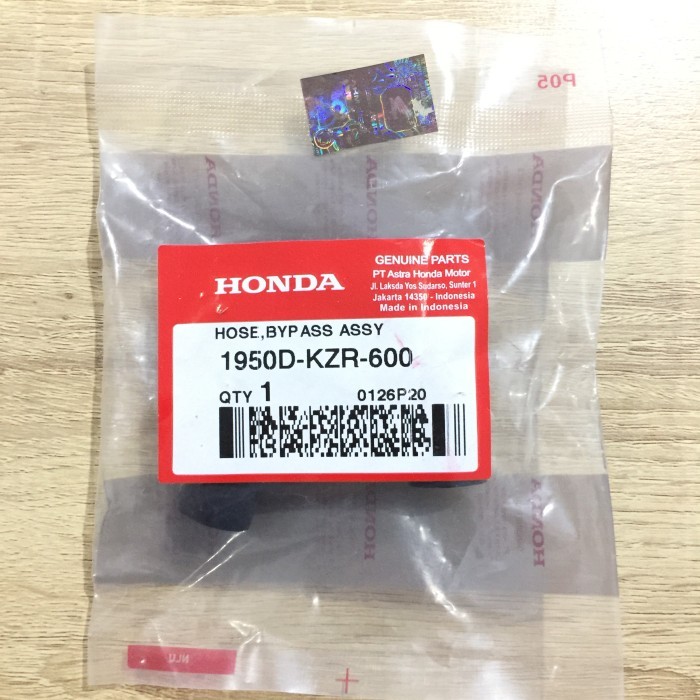 Jual Selang Bypass Radiator Vario 125 150 Asli AHM 1950DKZR600 | Shopee ...