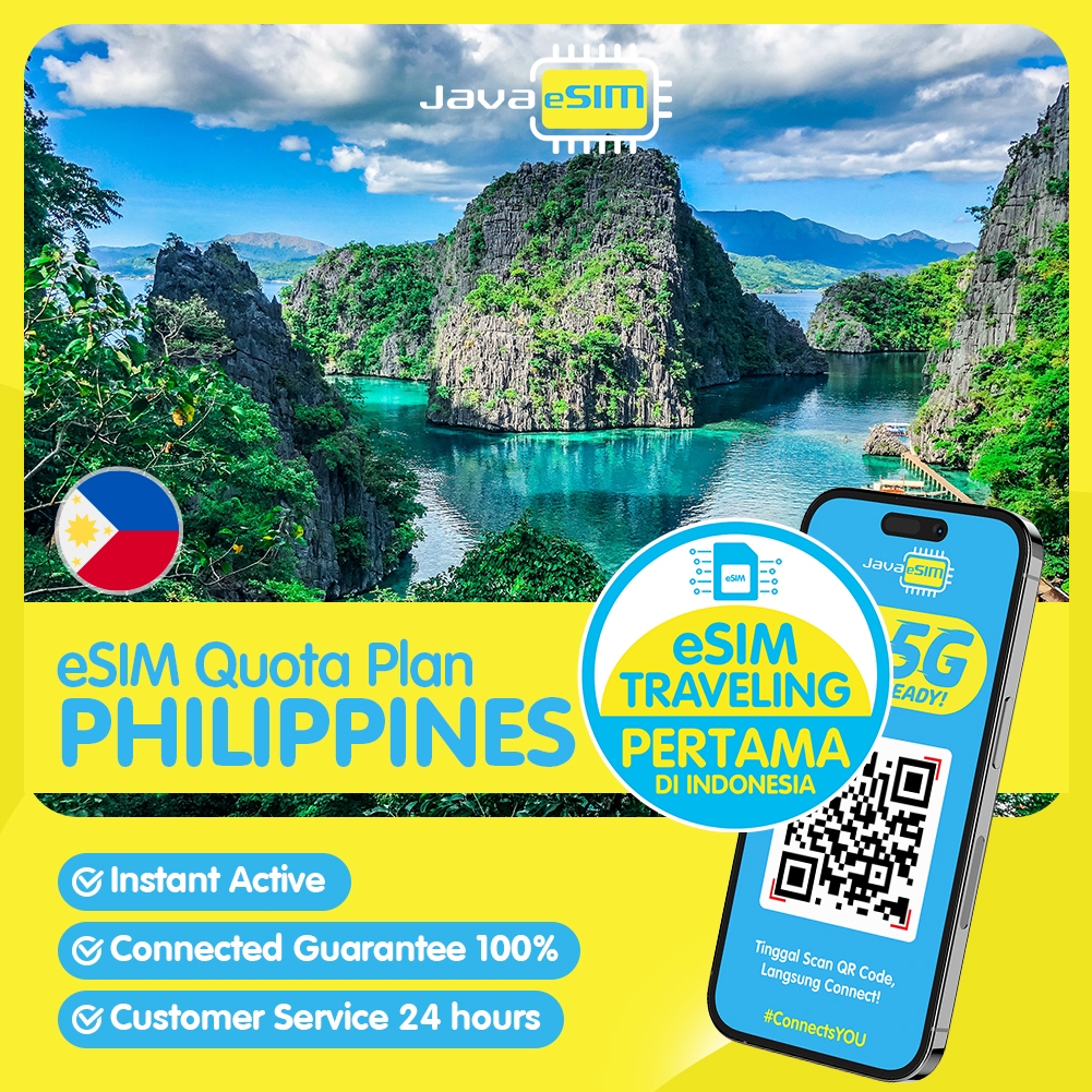 Jual JavaESIM eSIM Travel Philippines | eSIM Filipina | Shopee Indonesia