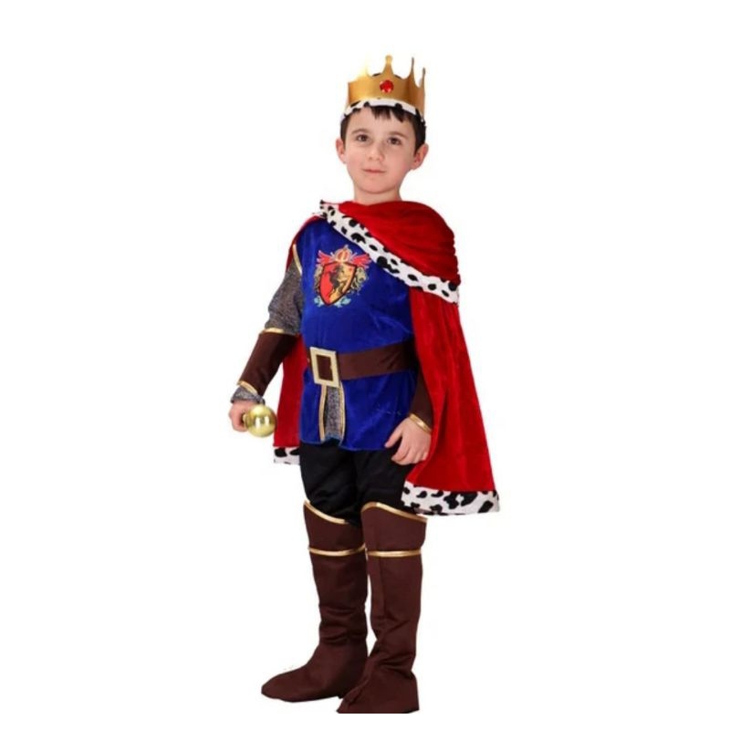 Jual KING Costume Anak Kostum Cosplay Raja kostum anak Halloween ...