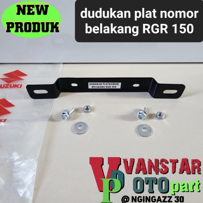 Jual breket plat nomer belakang RGR JUMBO CRYSTAL SPRINTER RGR 150 ...