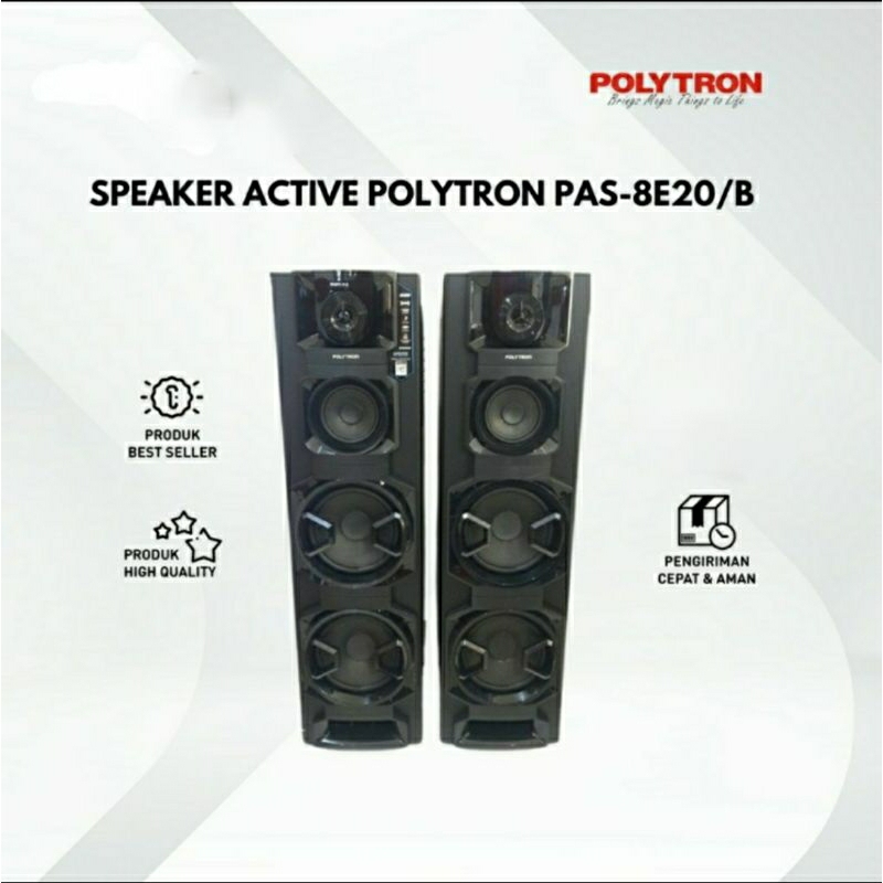 Jual Polytron PAS 8E20 Aktif Speaker Bluetooth Garansi Resmi SNI ...