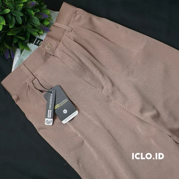 Loose Pants 332 PREMIUM Anti Kusut Celana Kulot Highwaist Bahan Jatuh Loosepants Trousers Wanita