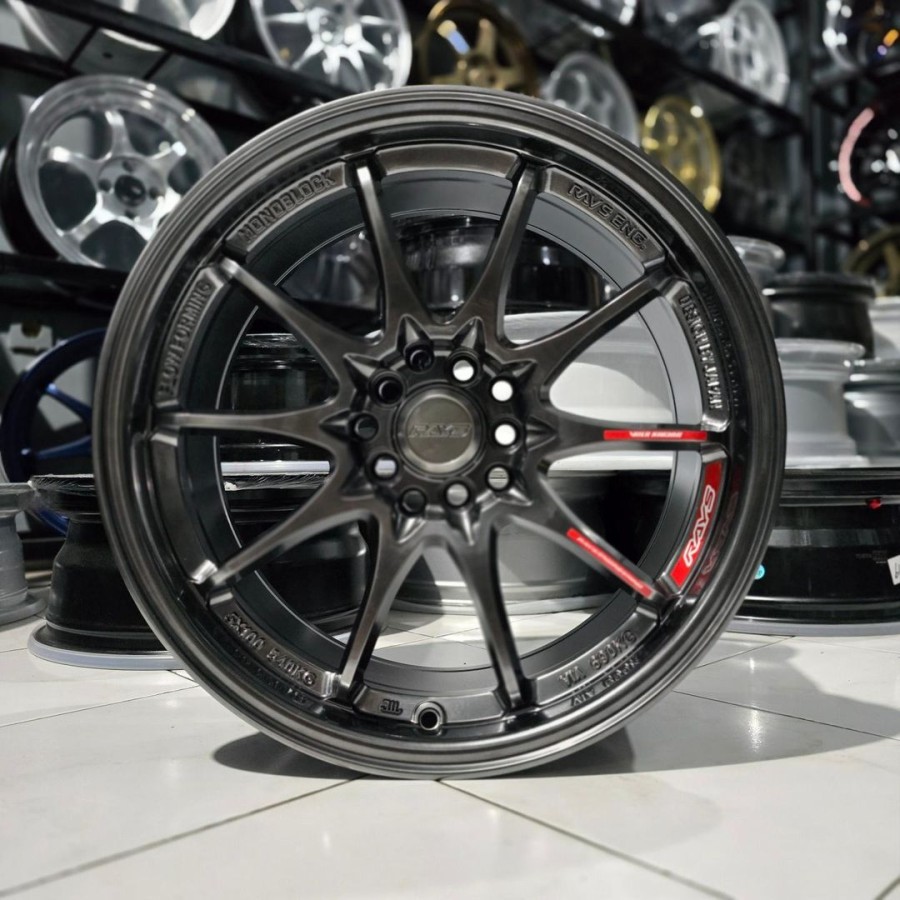 Jual velg racing r17 CE28 FLOW FORMING RING 17 new veloz sienta altis ...