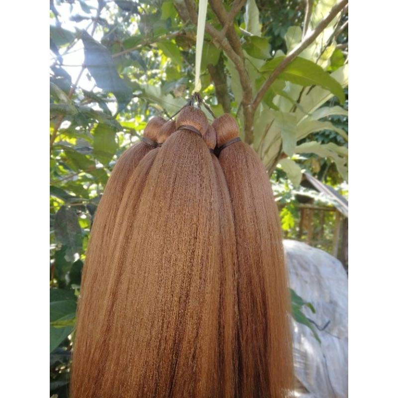 Jual RAMBUT SAMBUNG cemara warna pirang | Shopee Indonesia