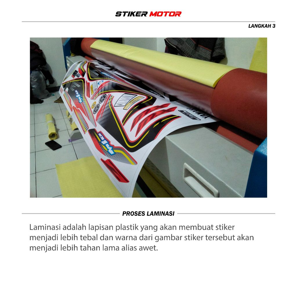 Jual SP79 Striping Stiker Sticker Lis Motor Honda Supra X 125 FI 2017 ...