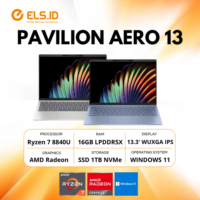 HP Pavilion Aero 13 Ryzen7-8840U/16GB