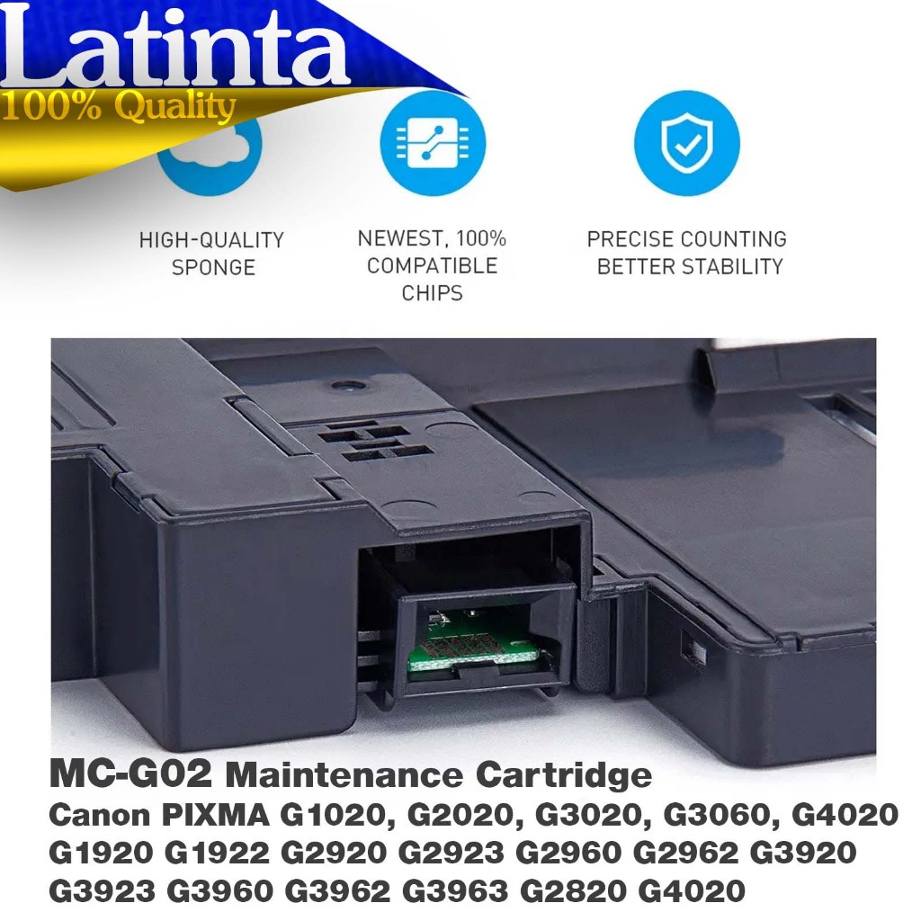 Jual MC-G02 Maintenance Cartridge Box Cip Busa With Reset Chip MCG02 ...