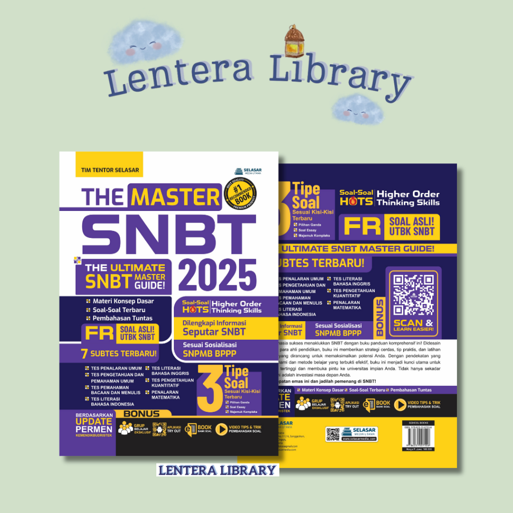 Jual Buku Snbt The Master Snbt 2025 Selasar Shopee Indonesia