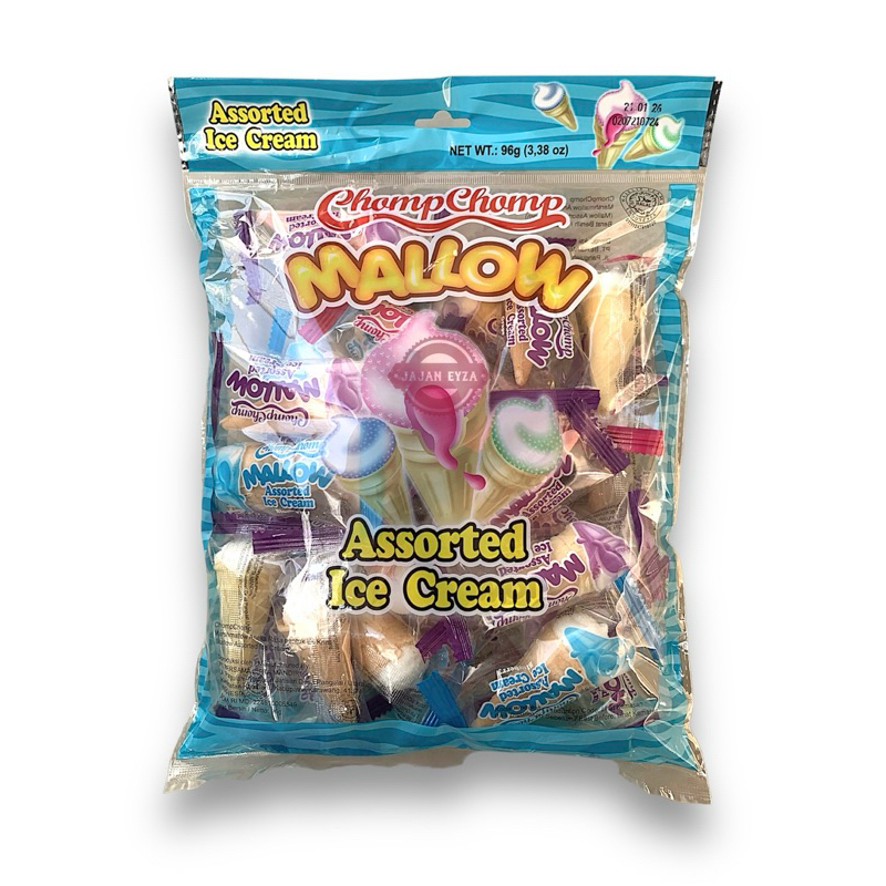 Jual CHOMP CHOMP MALLOW ASSORTED ICE CREAM MARSHMELLOW ICE CREAM ...