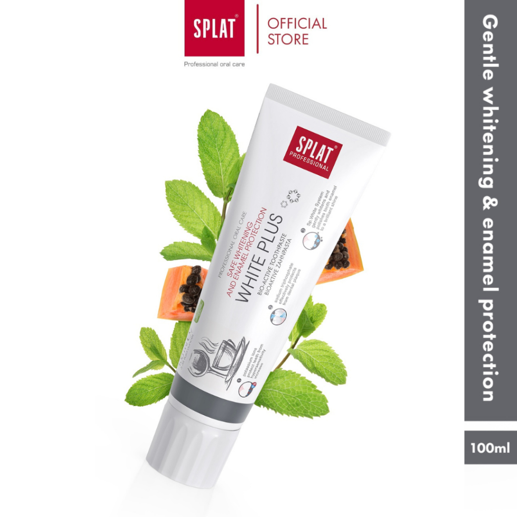 Jual SPLAT Professional Series White Plus Toothpaste - Pasta Gigi 100ml ...