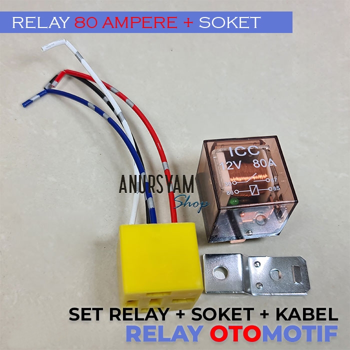 Jual KADproject - Paket Relay Transparan 4 Kaki & Soket Relay Plastik ...