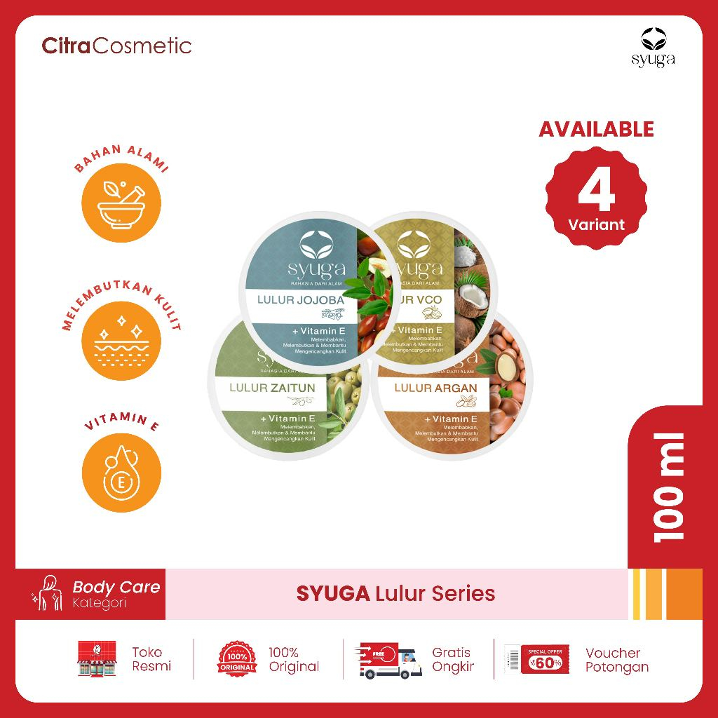 Jual Syuga Lulur Series 100 Ml | Shopee Indonesia