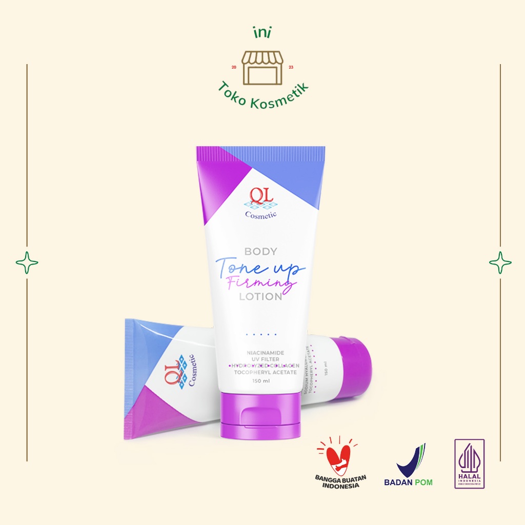 Jual QL Body Tone Up Firming Lotion - 150 ML | Shopee Indonesia
