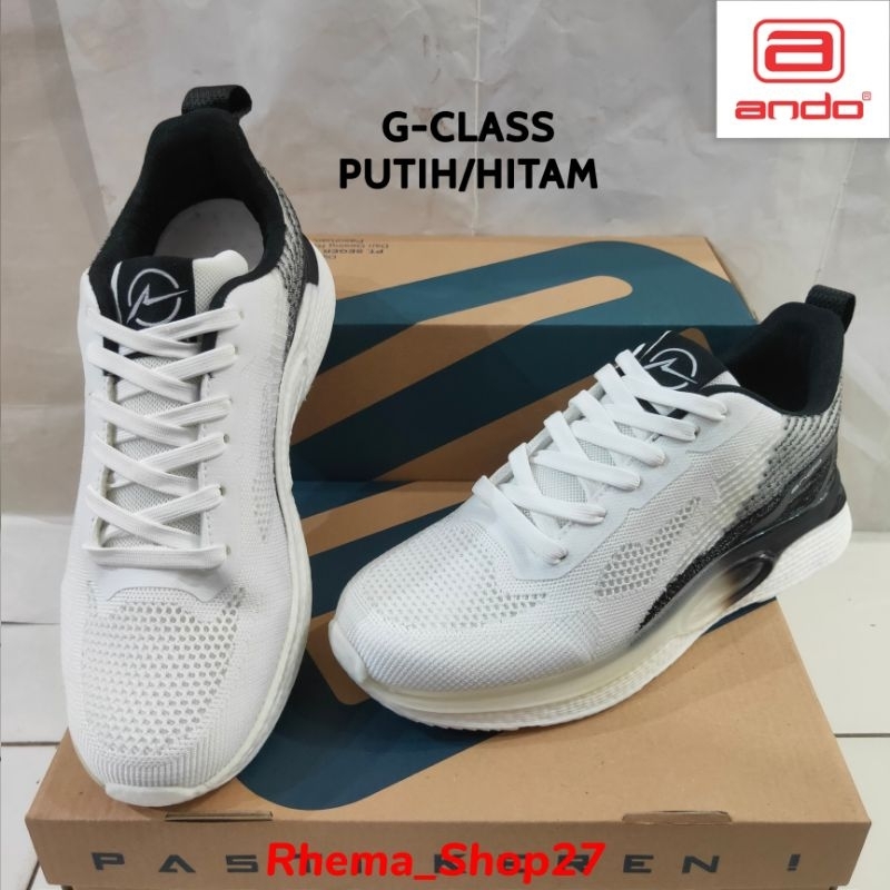Jual ANDO G-CLASS #TERBARU Sepatu Pria Sneakers Sport Ando G-CLASS (39 ...