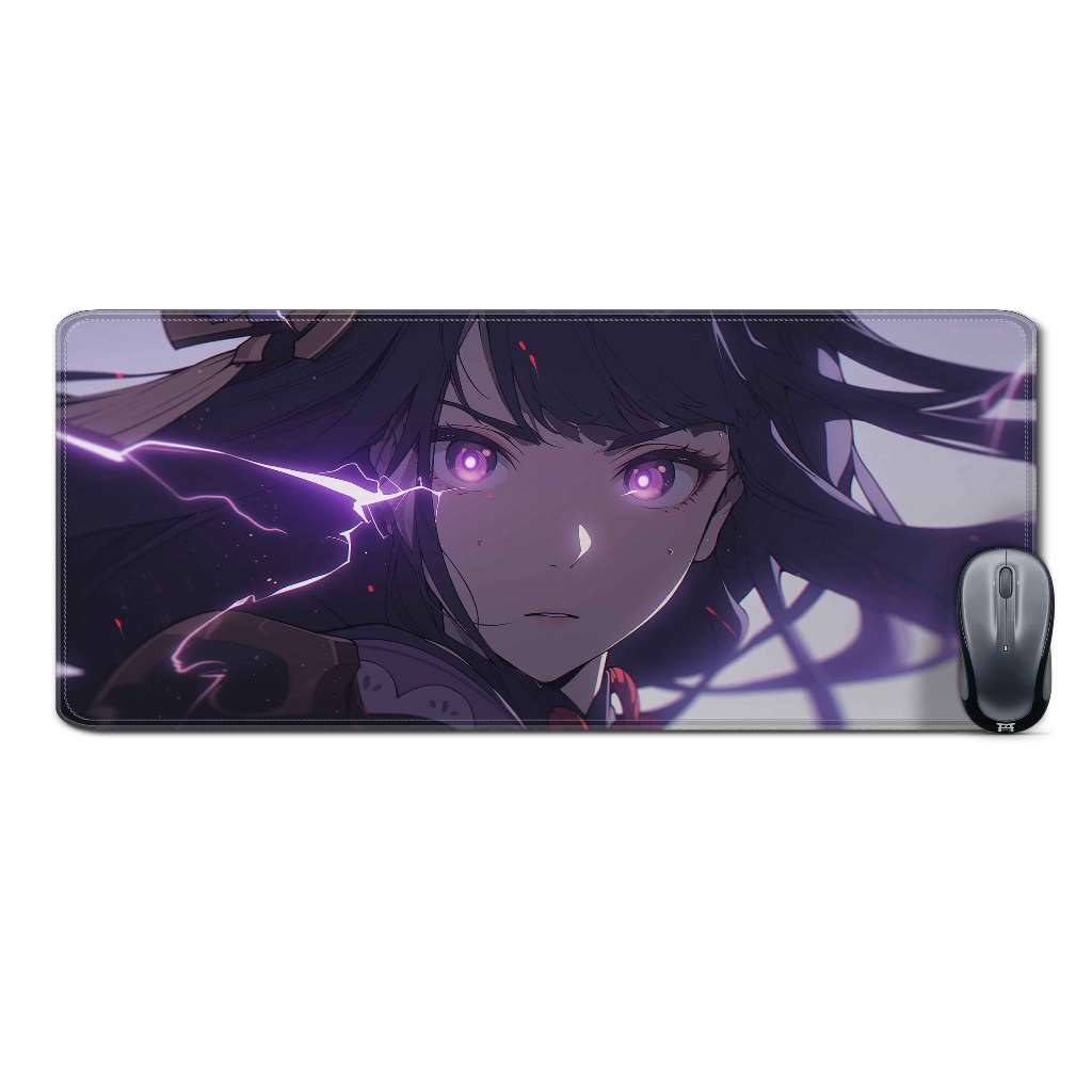 Jual Deskmat mousepad extended RAIDEN SHOGUN CLOSEUP SIDE - GENSHIN ...