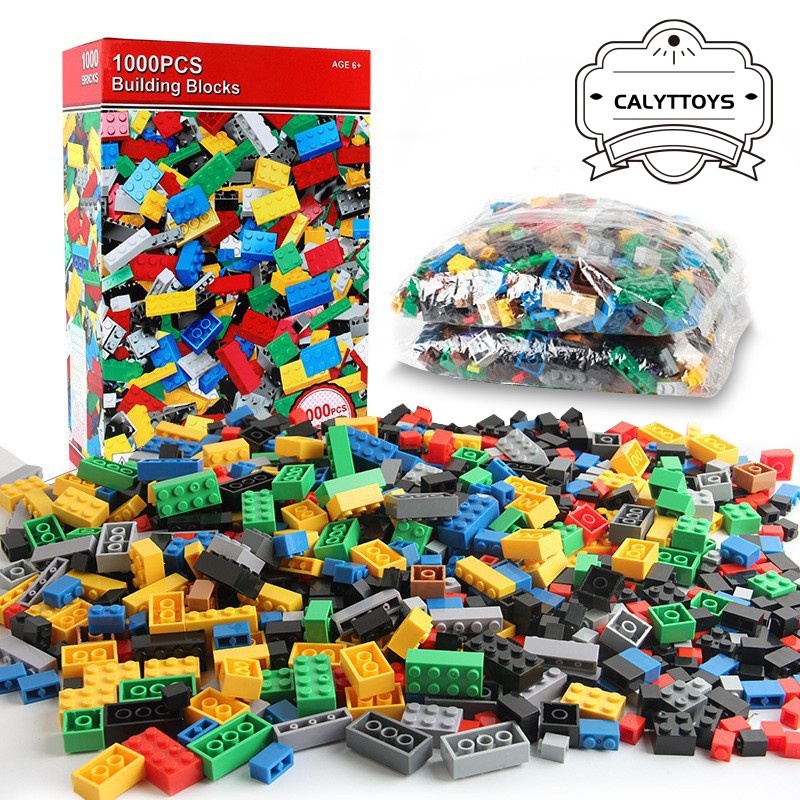 Jual SNI Mainan Edukasi Anak Blok Bangunan MINI 500pcs/1000PCS Building ...