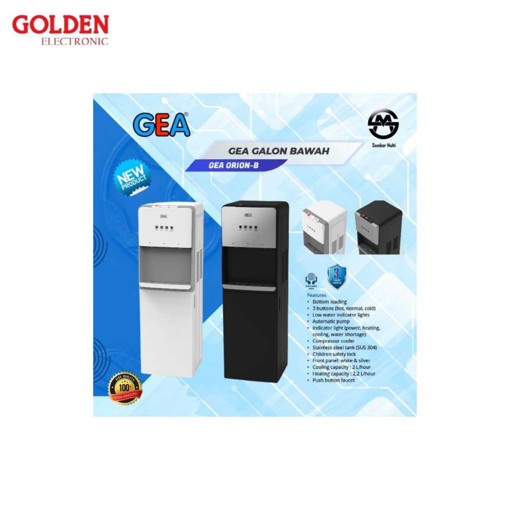 Jual Dispenser Galon Bawah Gea Orion / Bottom Load Dispenser Gea ...