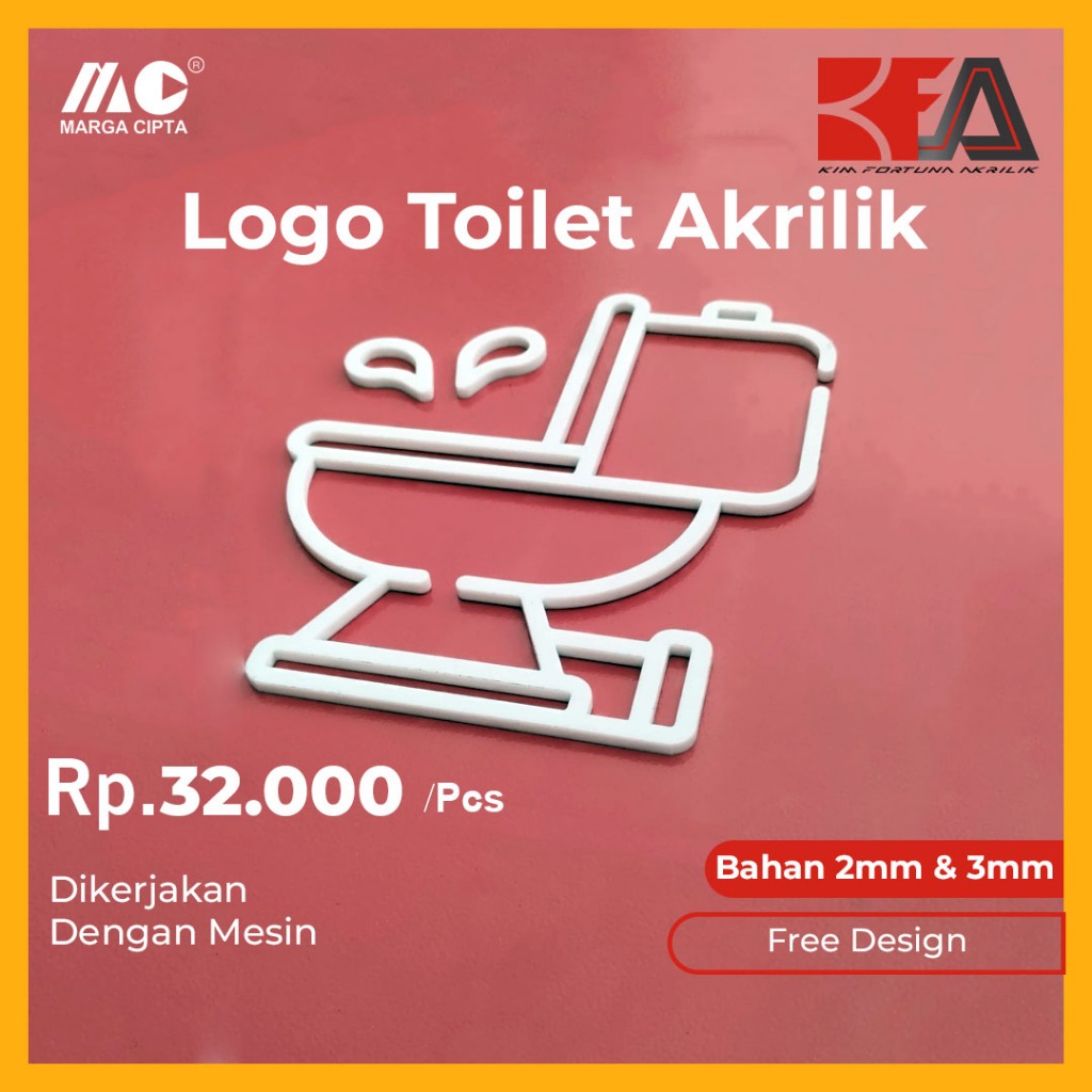 Jual Sign Toilet Akrilik | Signage Toilet Akrilik | Toilet Sign Bord ...