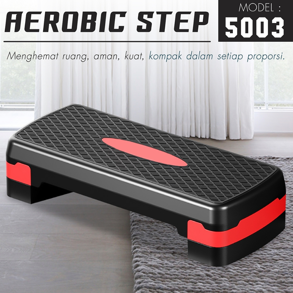 Jual BG SPORT Papan Senam Aerobic Step Zumba 3 Tingkatan Adjustable ...