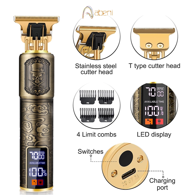 Jual Abeni Alat Cukur Jenggot Cukur Rambut Elektrik Mesin Potong Rambut ...
