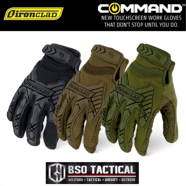 Jual Sarung Tangan Ironclad Command Tactical Impact Touchscreen ...