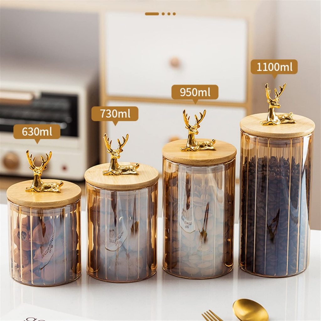 Jual Toples Rusa Gold Penyimpanan makanan / Toples Lebaran / Toples Kue ...