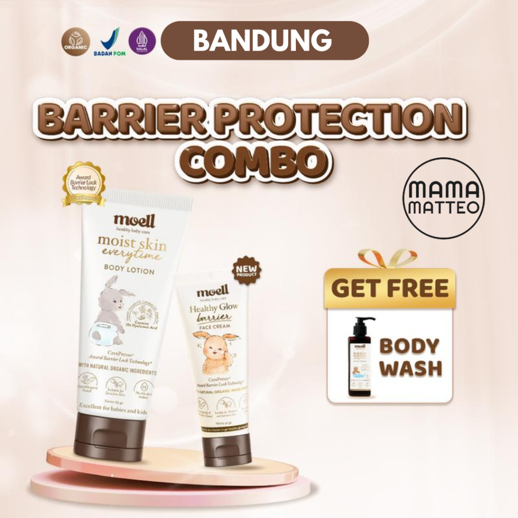 Jual [SPECIAL BUNDLING] BUNDLE MOELL FACE CREAM BODY LOTION HAIR LOTION