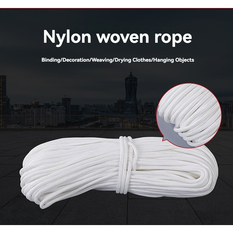 Jual Nylon rope lashing rope tent rope bunching fishing rope4MM/6MM/8MM ...