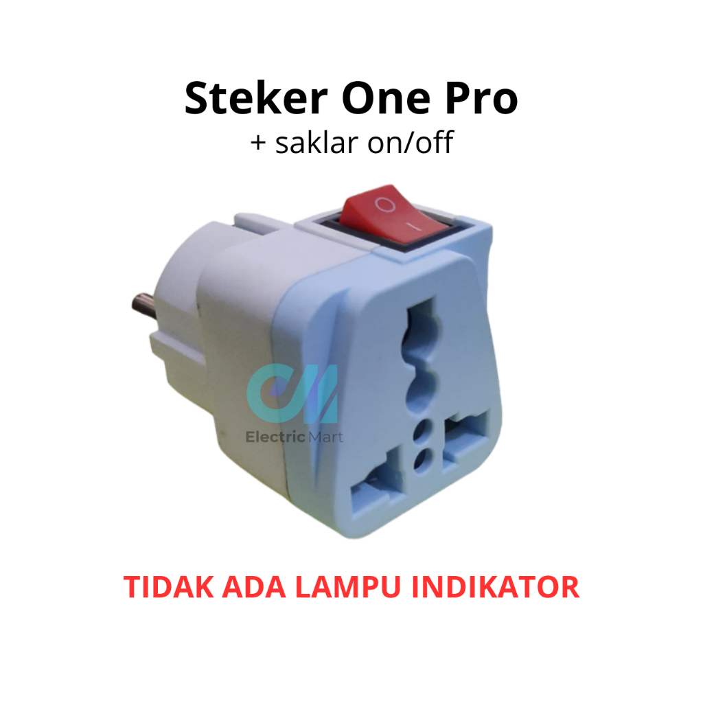Jual Over Steker Switch One Pro Lumment ST-6804 Colokan Listrik Travel ...