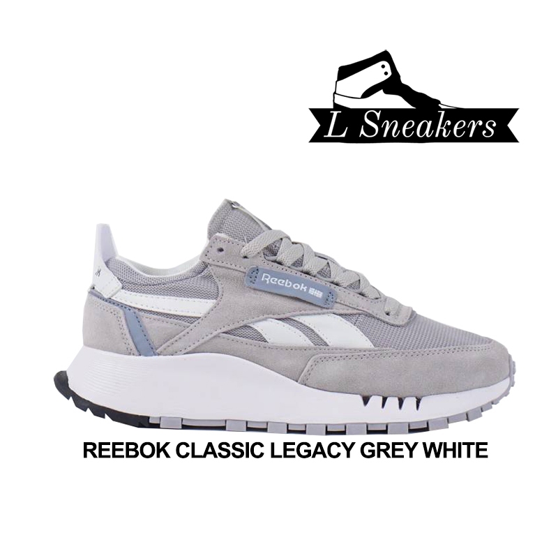 Jual Sepatu Reebok Classic Legacy Grey White | Shopee Indonesia