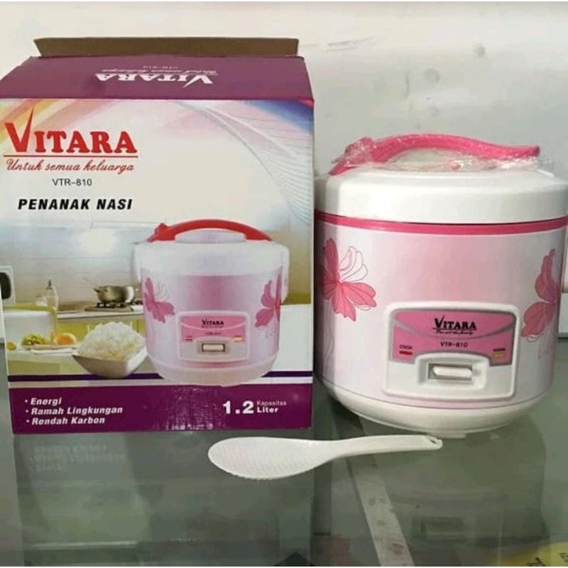 Jual Rice Cooker Magic Com Vitara Ukuran Kapasitas 1,2 Liter | Shopee ...
