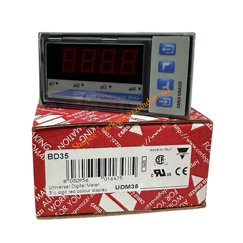 Jual Carlo Gavazzi BD35 BD 35 Digital Panel Meter Modular Multifunction ...