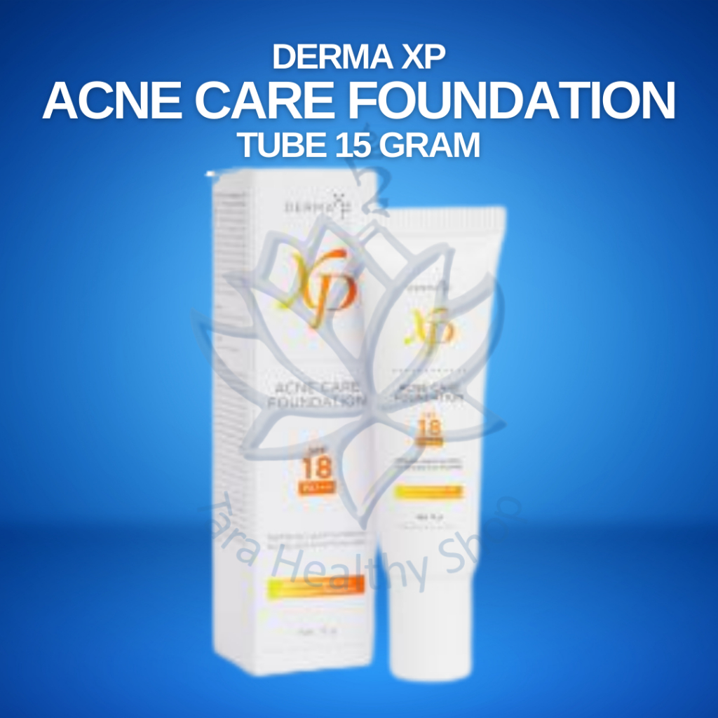 Jual Derma XP Acne Care Foundation - Cream 15 gram: Foundation untuk ...