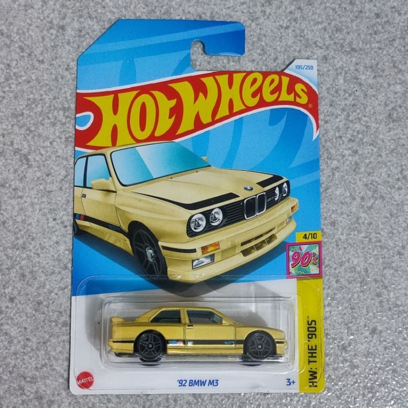 Jual Hot Wheels 92 BMW M3 Yellow HW The 90's | Shopee Indonesia