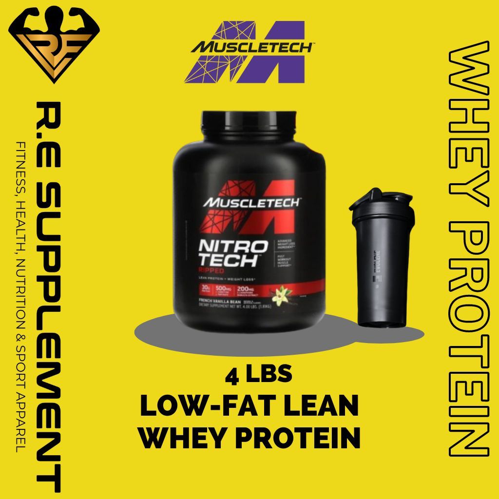Jual Muscletech Nitrotech Ripped 4 LBS | Shopee Indonesia