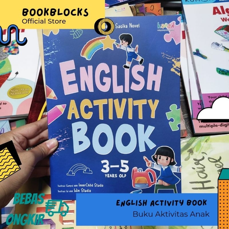 Jual ENGLISH ACTIVITY BOOK 3-5 YEARS OLD | Shopee Indonesia