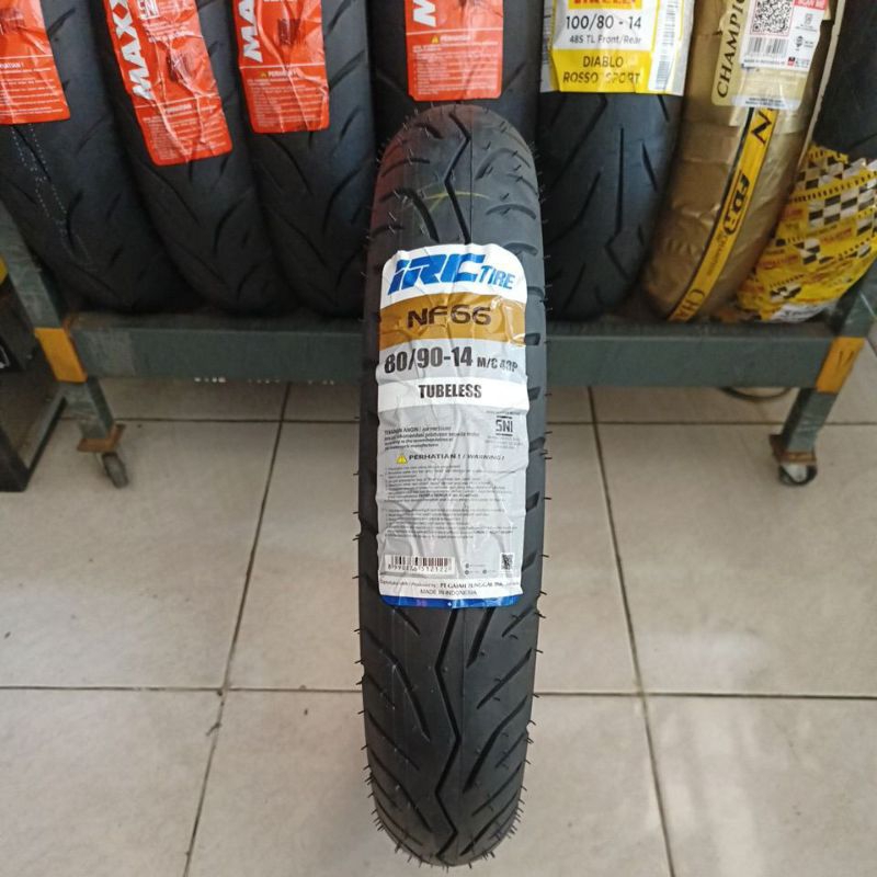 Jual Ban IRC NF66 80/90 ring 14 Tubeless | Shopee Indonesia