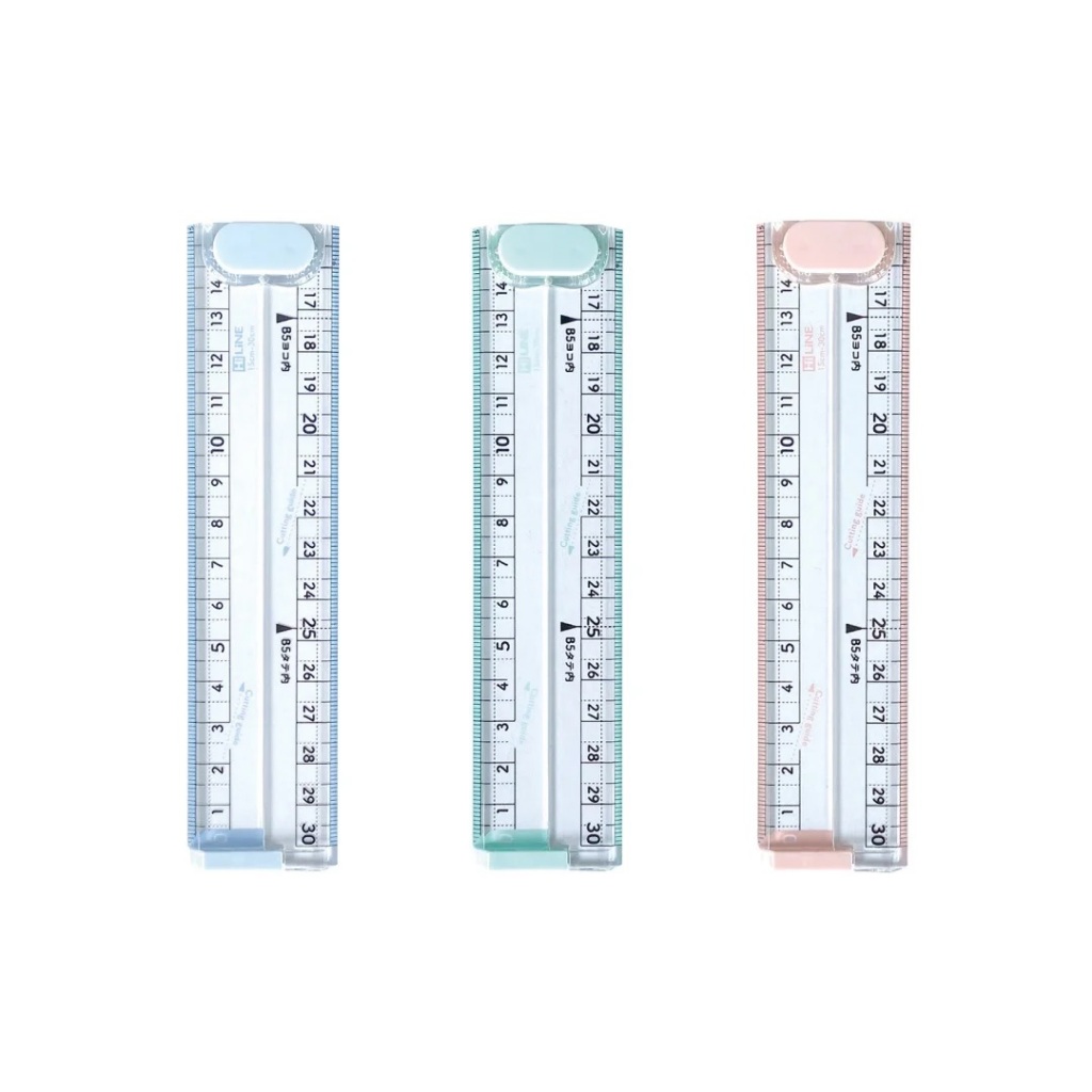Jual Kutsuwa Foldable Ruler 30cm B5 Notebook Multi Ruler Penggaris ...