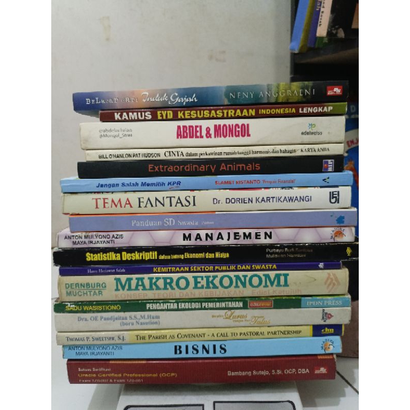 Jual Paket buku 51 pcs | Shopee Indonesia