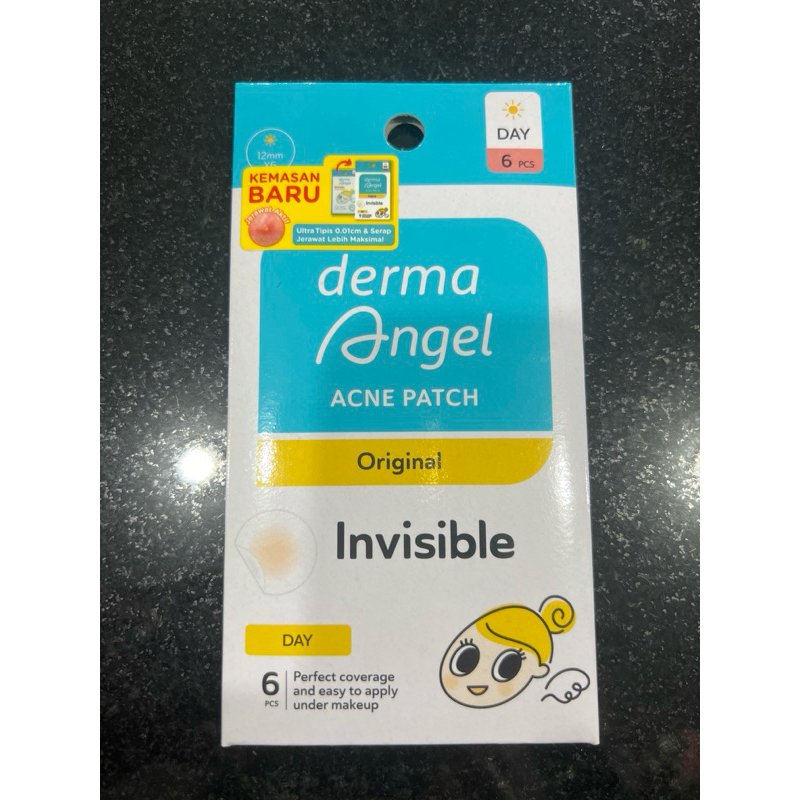 Jual DERMA ANGEL ACNE PATCH ORIGINAL INVISIBLE DAY ISI 6 PCS | Shopee ...