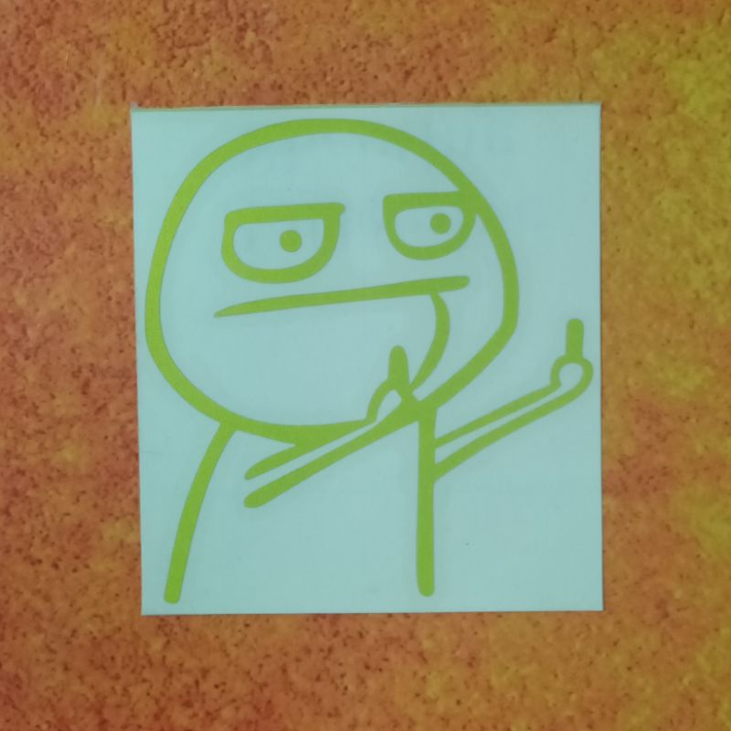 Jual Sticker Middle Finger Fucek Animasi 1 | Shopee Indonesia
