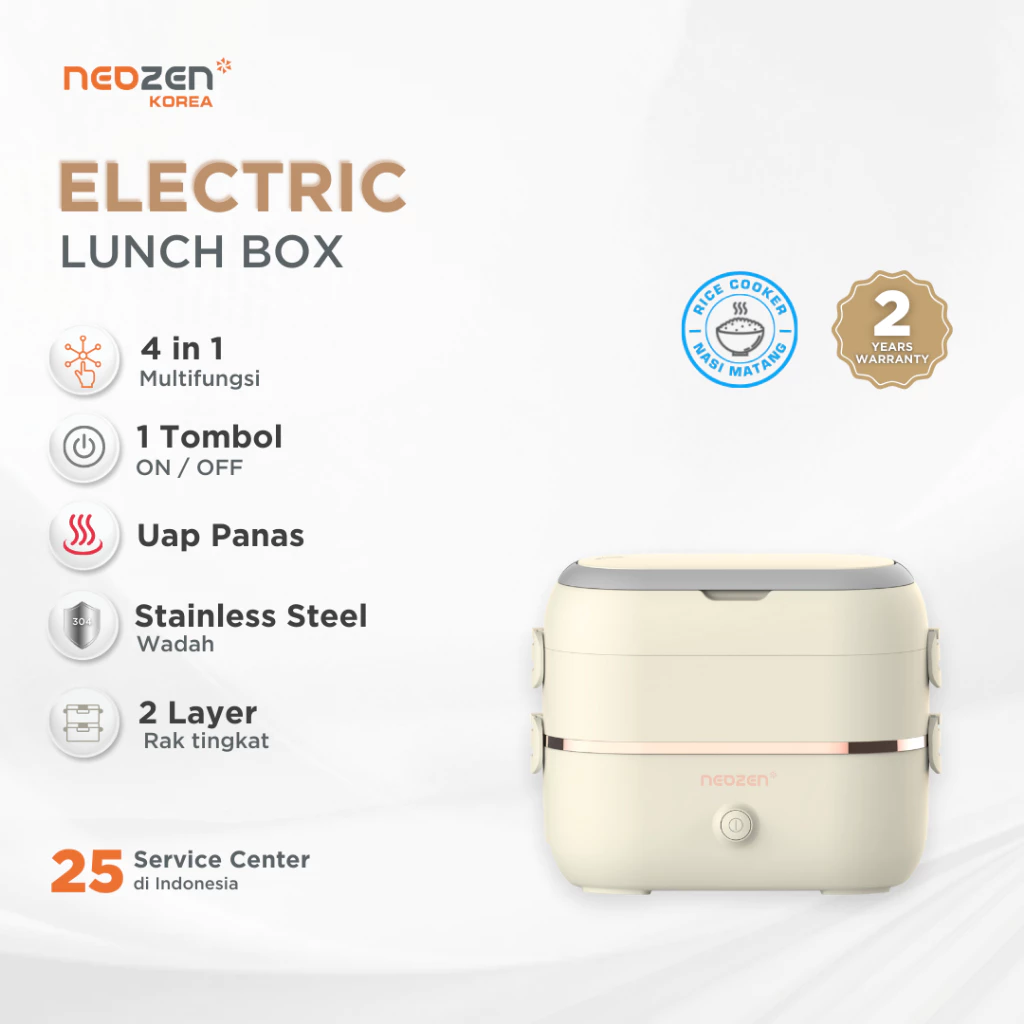 Neozen Electric Lunch Box - Kotak Makan Listrik Portable