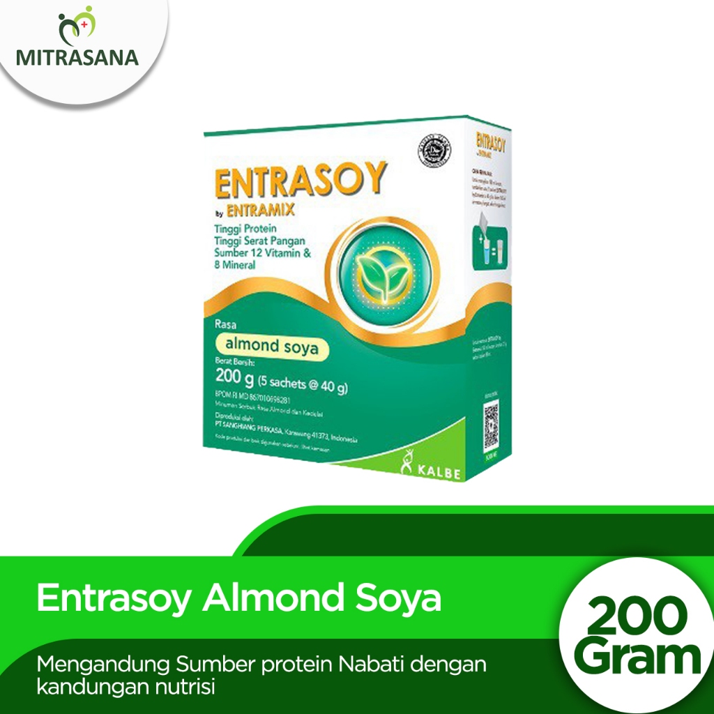 Jual Entrasoy - Nutrisi Khusus dan Lengkap dengan Protein Nabati ...